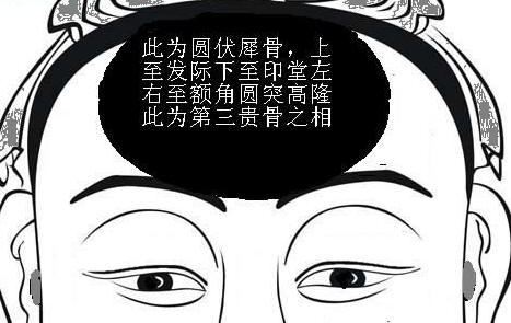 骨相圖解:武庫伏犀骨