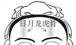 骨相圖解:日月龍虎骨