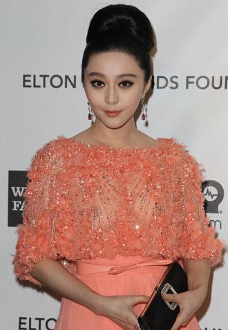 范冰冰大尺度禮服談奧斯卡：我就是去看，然后回家打打雞血