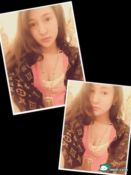 郭美美網上再炫富：曬自拍坐寶馬車火辣性感照