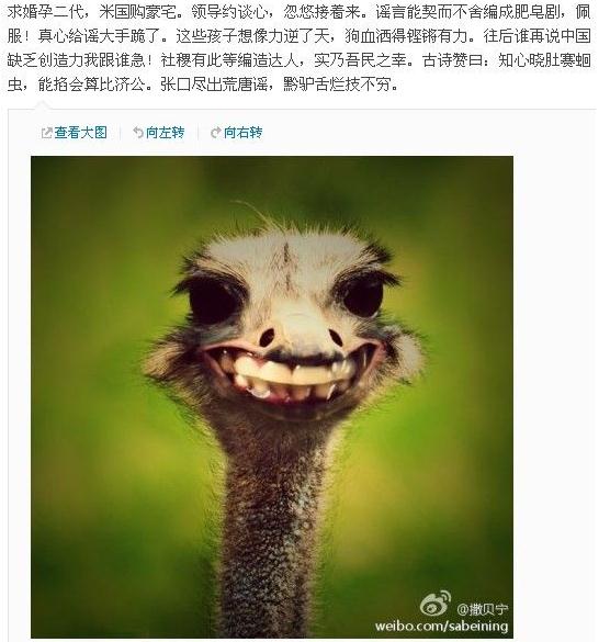 撒貝寧唇槍舌劍斥謠言 網友嘆:果然是北大才子撒貝寧微博截圖