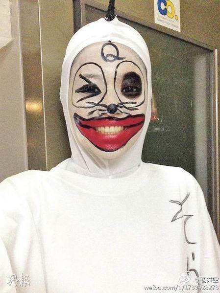 蒼井空變血盆大口Q太郎嚇粉絲,粉絲笑言雖然重口味也喜歡