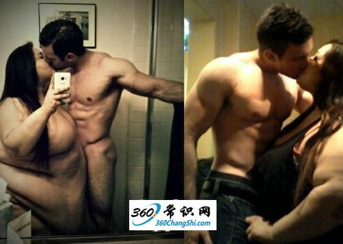 210公斤美國勵(lì)志姐,自拍裸體與帥氣男友激吻,胖子也能有真愛