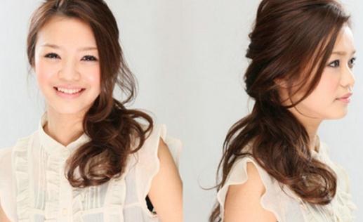 如何DIY內(nèi)增高式馬尾?馬尾扎法教程