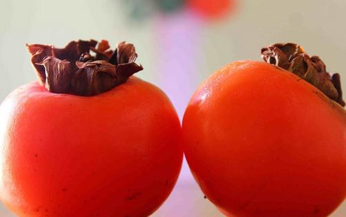 藏在柿子中的美容成分