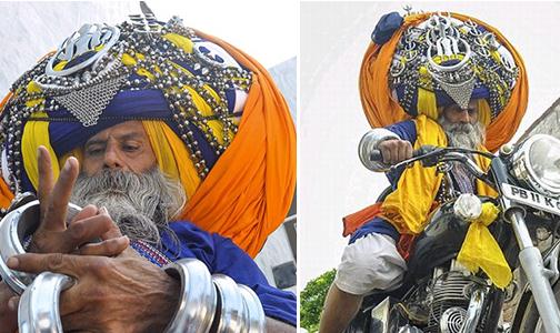 世界上最大包頭巾:長645米重90斤