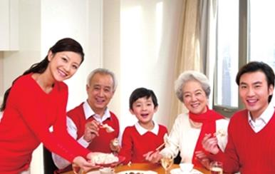 老人過春節 飲食不可大意