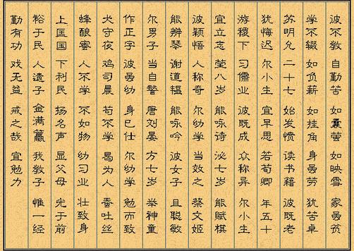《三字經(jīng)》里面的勸學(xué)立志故事