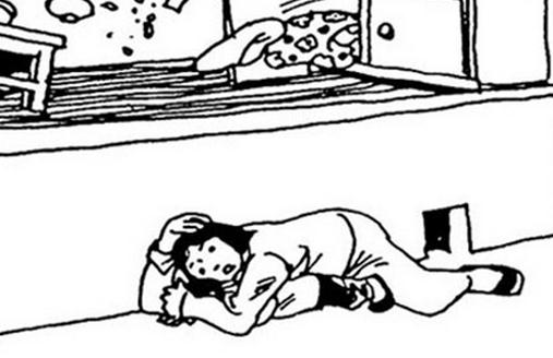 地震來臨躲在哪里最安全？