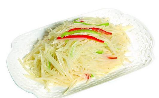 醋溜土豆絲是怎么做的?