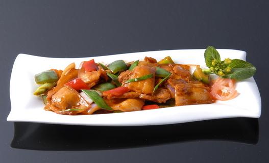 回鍋肉的做法:切肉要有技巧