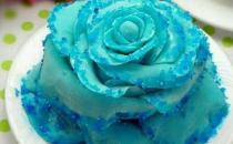 怎么做藍色妖姬翻糖蛋糕？