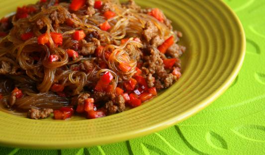 超下飯的家常菜:螞蟻上樹的做法