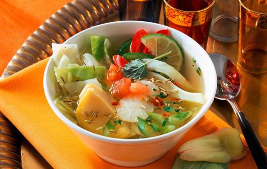 扁桃體炎患者喝點(diǎn)白菜根湯