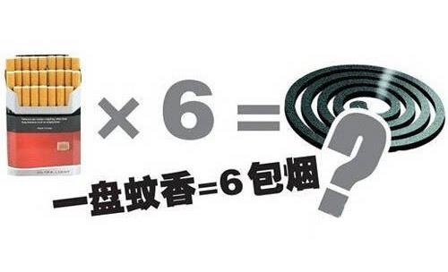 一盤蚊香毒害等于6包煙