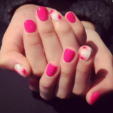 細節決定魅力 純色美甲花樣