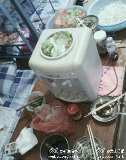 飲水機吃火鍋：吃火鍋的最高境界，其他都弱爆了