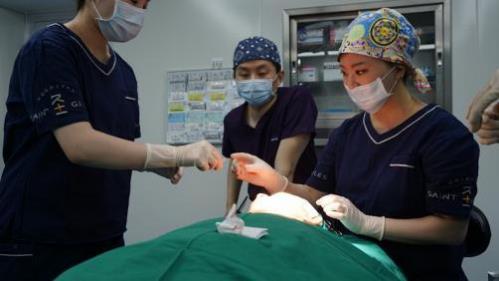 北京圣慈醫(yī)療美容韓國宋院長坐診秘特線埋植線全面部提升