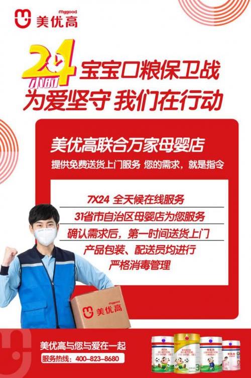 戰(zhàn)役添能量 守護(hù)優(yōu)成長(zhǎng) 澳優(yōu)美優(yōu)高再伸援手