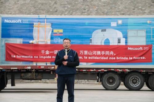 馳援全球四大洲，東軟醫療4臺方艙CT再出海